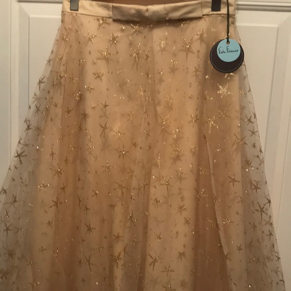 Anthropologie Eva Franco tulle Star ⭐️ skirt6 💫